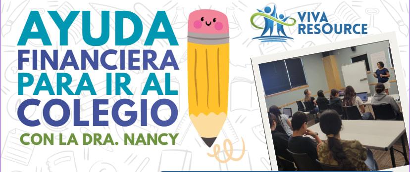 Financial Help to go to School with Dr. Nancy